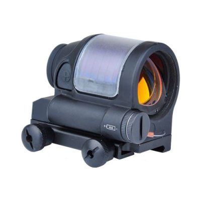 AIM-O RED DOT 1X38 SOLAR ENERGY BLACK (AO5047-B)