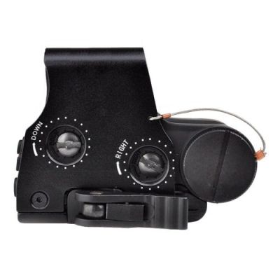 AIM-O COMPACT RED DOT REAR CONTROLS BLACK (AO5062-B)