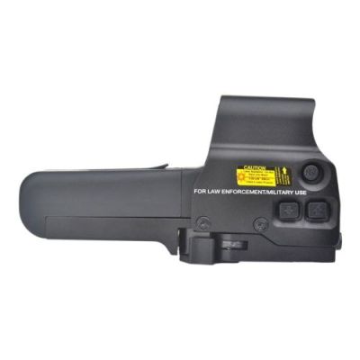 AIM-O HOLOGRAPHIC RED DOT SIDE CONTROLS BLACK (AO5064-B)