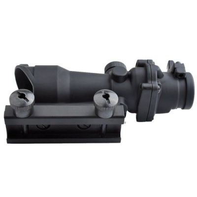 AIM-O RIFLE SCOPE ZOOM 4X LENS 32MM BLACK (AO5310-B)