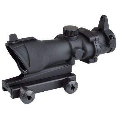 AIM-O RIFLE SCOPE ZOOM 4X LENS 32MM BLACK (AO5310-B)