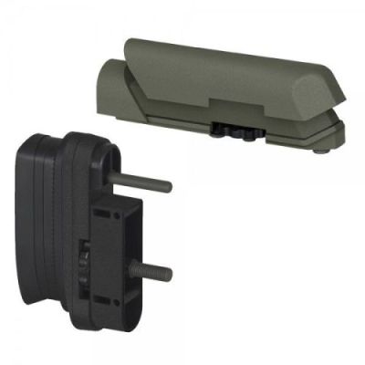 AMOEBA BUTT PAD AND CHEEK PAD SET FOR STRIKER AS01 OLIVE DRAB (AR-ASPAD01V)