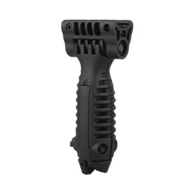 BIG DRAGON VERTICAL GRIP WITH BIPOD BLACK (BD-0134B)