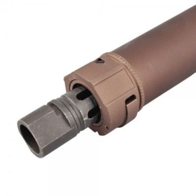 BIG DRAGON SILENCER WITH FLASH HIDER DARK EARTH (BD-0491A)