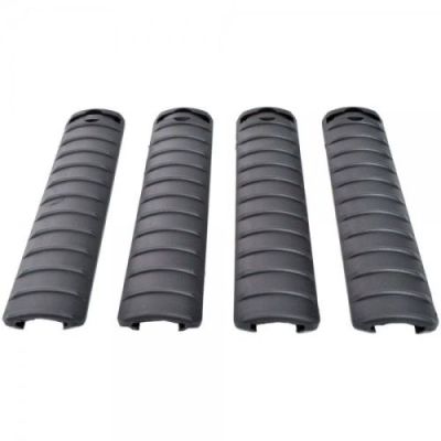 BIG DRAGON 20MM RAIL COVER 4 PIECES SET BLACK (BD-0666)