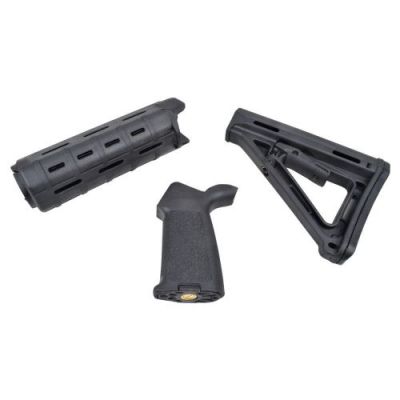 BIG DRAGON HANDGUARD, GRIP AND STOCK SET BLACK (BD-3757B)