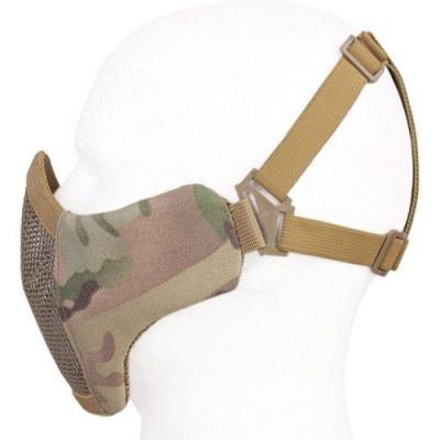 EMERSONGEAR HALF FACE MASK WITH STEEL MESH MULTICAM (BD-6644MC)