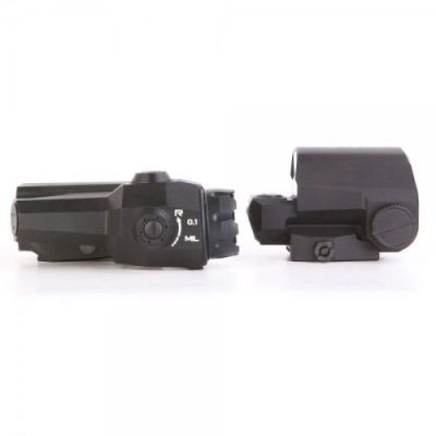 BIG DRAGON SCOPE WITH RED DOT REFLEX SIGHT COMBO BLACK (BD-9452B)