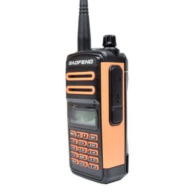 BAOFENG DUAL BAND VHF/UHF FM RADIO UPGRADED VERSION ORANGE (BF-UV5PLUS)