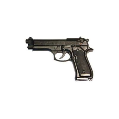 BRUNI BLANK PISTOL TOP FIRING 92 CALIBER 8MM FULL-AUTO BLACK (BR-1301)