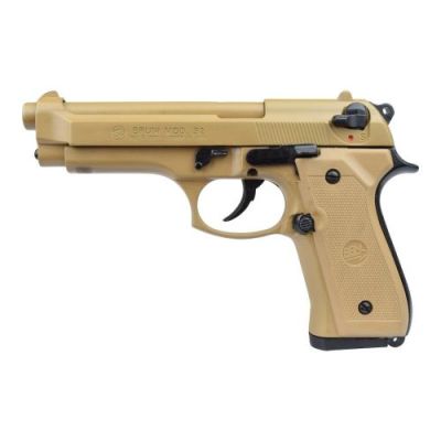 BRUNI TOP FIRING BLANK PISTOL 92 CALIBER 9MM DESERT (BR-1305D)