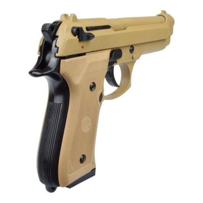 BRUNI TOP FIRING BLANK PISTOL 92 CALIBER 9MM DESERT (BR-1305D)