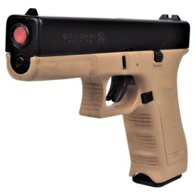 BRUNI GUNS BLANK PISTOL TOP FIRING GAP CALIBER 8MM BLACK/TAN (BR-1400BT)