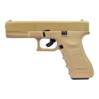 BRUNI GUNS BLANK PISTOL TOP FIRING GAP CALIBER 9MM DESERT (BR-1401D)