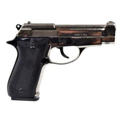 BRUNI BLANK PISTOL TOP FIRING 84 CALIBER 9MM NIKEL (BR-2700N)