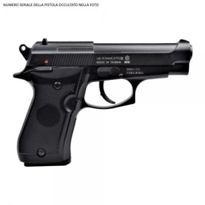 BRUNI CO2 4,5mm C.N.811 PISTOL M84 BLACK (BR-323MB)