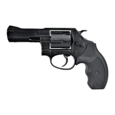 BRUNI TOP FIRING BLANK PISTOL REVOLVER NEW 380 LONG BARREL BLACK (BR-460)