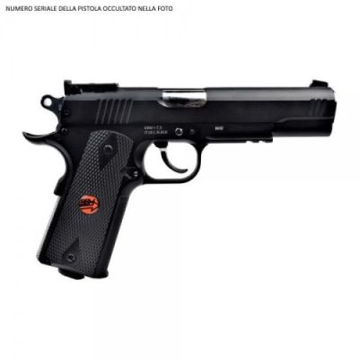 BRUNI CO2 4,5mm C.N.816 PISTOL U.S. COMBAT 1911 FULL METAL BLACK (BR-601MB)