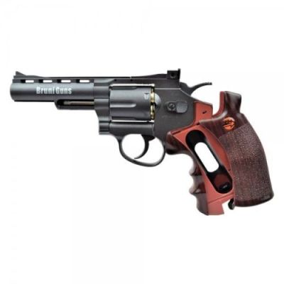 BRUNI CO2 4,5mm C.N.820 REVOLVER 4" BLACK (BR-701B)