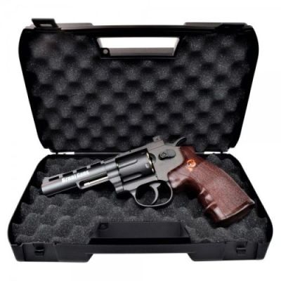 BRUNI CO2 4,5mm C.N.820 REVOLVER 4" BLACK (BR-701B)