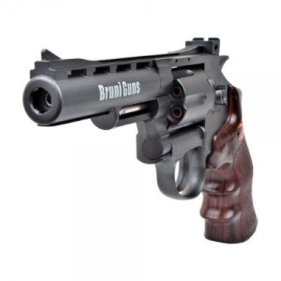 BRUNI CO2 4,5mm C.N.820 REVOLVER 4" BLACK (BR-701B-IT)