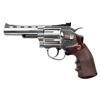 BRUNI CO2 4,5mm C.N.820 REVOLVER 4" SILVER (BR-701S)