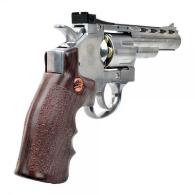 BRUNI CO2 4,5mm C.N.820 REVOLVER 4" SILVER (BR-701S)