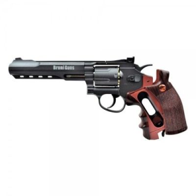 BRUNI CO2 4,5mm C.N.821 REVOLVER 6" BLACK (BR-702B)