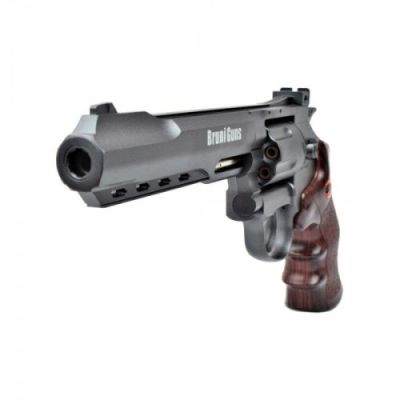 BRUNI CO2 4,5mm C.N.821 REVOLVER 6" BLACK (BR-702B)