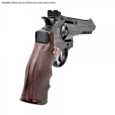 BRUNI CO2 4,5mm C.N.821 REVOLVER 6" BLACK (BR-702B)