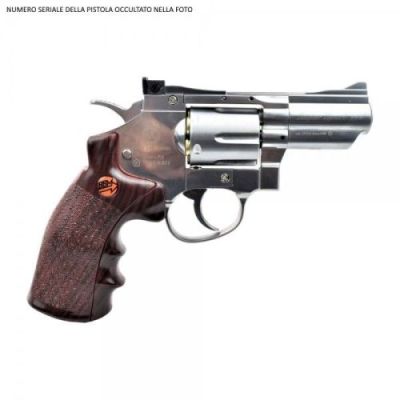 BRUNI CO2 4,5mm C.N.823 REVOLVER 2,5" SILVER (BR-708S)