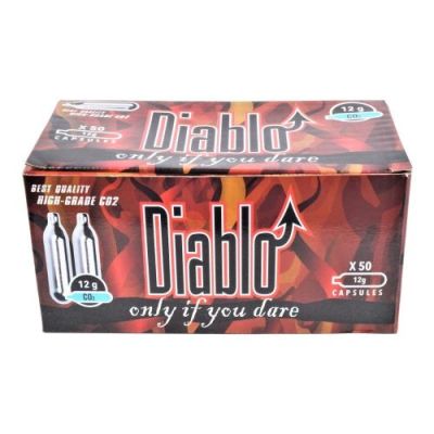 DIABLO CO2 12g CARTRIDGES 50 PIECES SET (C50DIABLO)