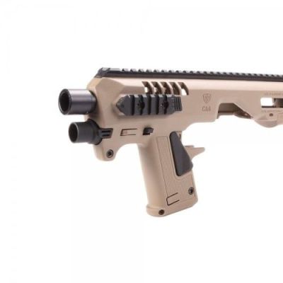 CAA MICRO RONI KIT CARBINE CONVERSION KIT FOR GLOCK 17-19-22 SERIES DARK EARTH (CD-SK8T)