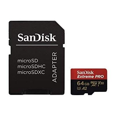 Sandisk Extreme Pro Micro C/Adapt  A2 64Gb Hasta 1