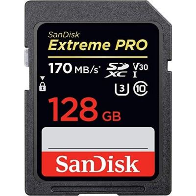 Sandisk Ext.Pro Sd 128Gb 170 Mb/S