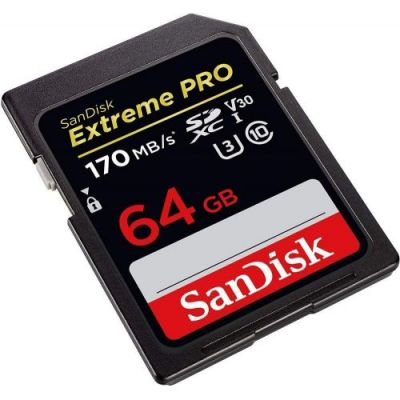 Sandisk Ext.Pro Sd 64Gb 170 Mb/S