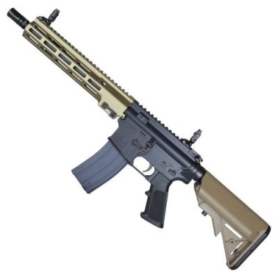 CYMA GAS RIFLE CGS MK16 10.5" BLACK/DARK EARTH (CM-CGS3)