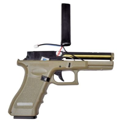 CYMA ELECTRIC PISTOL C18 MOSFET VERSION TAN (CM030UPT)