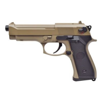 CYMA ELECTRIC PISTOL 92 MOSFET AND LI-PO VERSION TAN (CM126UPT)