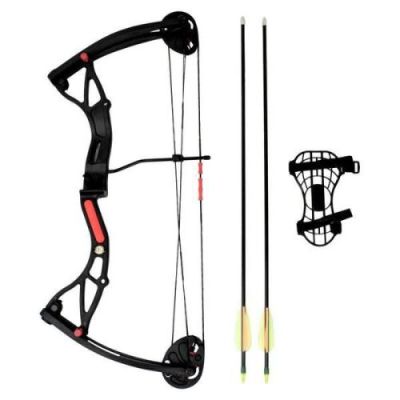 EK ARCHERY YOUTH COMPOUND BOW BUSTER 15-29 LBS BLACK (CO-034B)