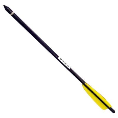 EK ARCHERY ALUMINUM BOLT 16 INCHES BLACK (D018B)