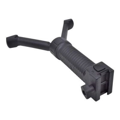 D|BOYS GRIP WITH EXTENSIBLE  BIPOD BLACK (DB027)