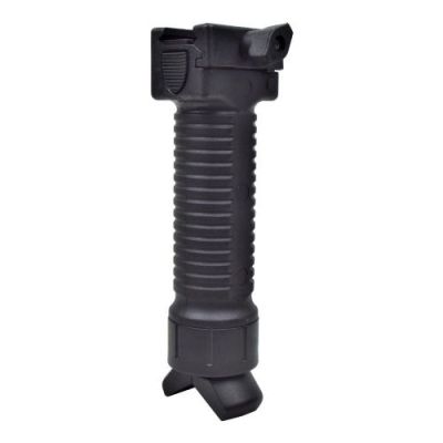 D|BOYS GRIP WITH EXTENSIBLE  BIPOD BLACK (DB027)