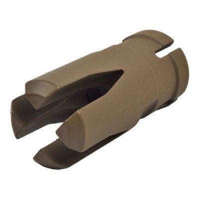 D|BOYS METAL FLASH HIDER FOR G36C SERIES DARK EARTH (DB037)