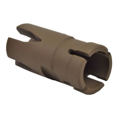 D|BOYS METAL FLASH HIDER FOR G36C SERIES DARK EARTH (DB037)