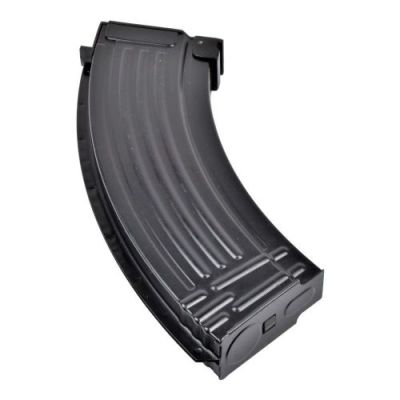 E&L MID-CAP 120 ROUNDS METAL MAGAZINE FOR AK BLACK (E&L-1101-06-B