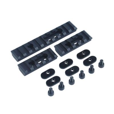 ELEMENT 20MM RAIL SET FOR MOE STYLE HANDGUARDS BLACK (EL-EX225)