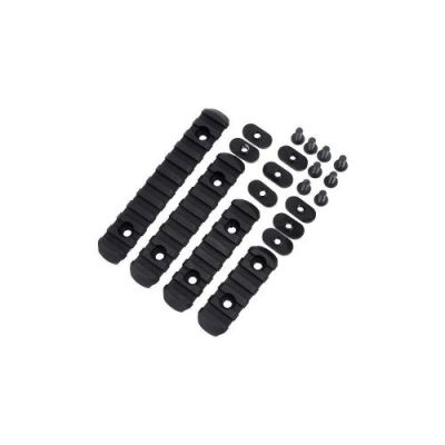 ELEMENT 4 20MM POLYMER RAILS SET BLACK (EL-EX254)