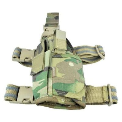 EMERSONGEAR TORNADO TACTICAL THIGH HOLSTER FOR LEFT-HANDED MULTICAM (EM6204A)