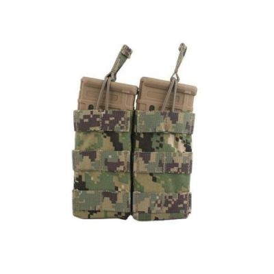 EMERSON GEAR MODULAR OPEN TOP DOUBLE MAG 5 56 POUCH AOR2 (EM6354AB)